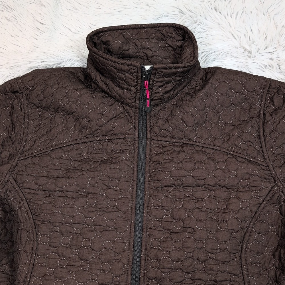 Guide Series Jacket Womens L Brown Coat Gorpcore Pockets Zip Up Hiking Comfort - Picture 9 of 10